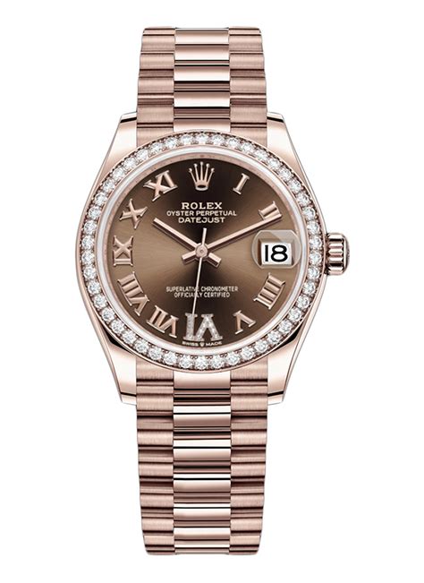 women's rolex rose gold datejust|rolex datejust price chart.